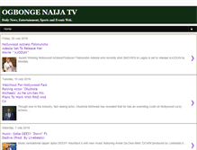 Tablet Screenshot of ogbonge9ja.com
